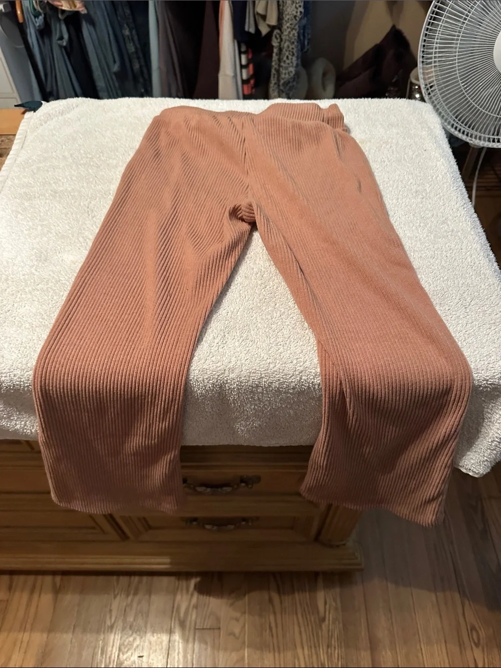 Old Navy Girls Ribbed Pull-On Joggers - Rust
